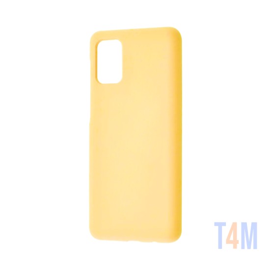 Capa de Silicone para Samsung Galaxy M31s Amarelo